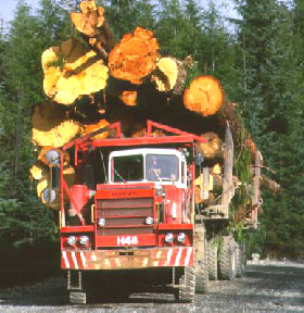 logging truck