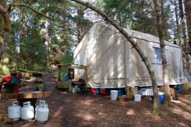 kitchen tent