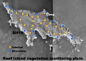 Reef study sites